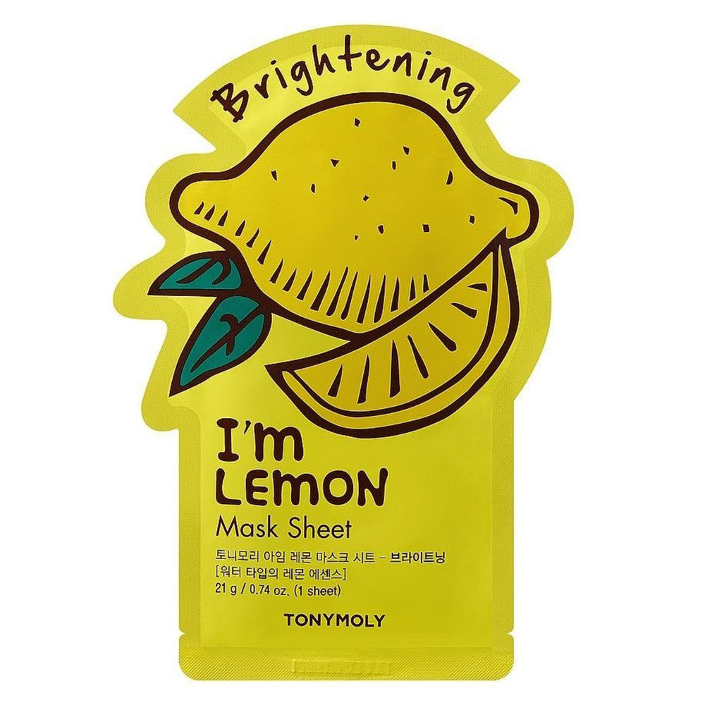 Tonymoly Im Real Lemon Face Mask Sheet 0.74Oz (21g)